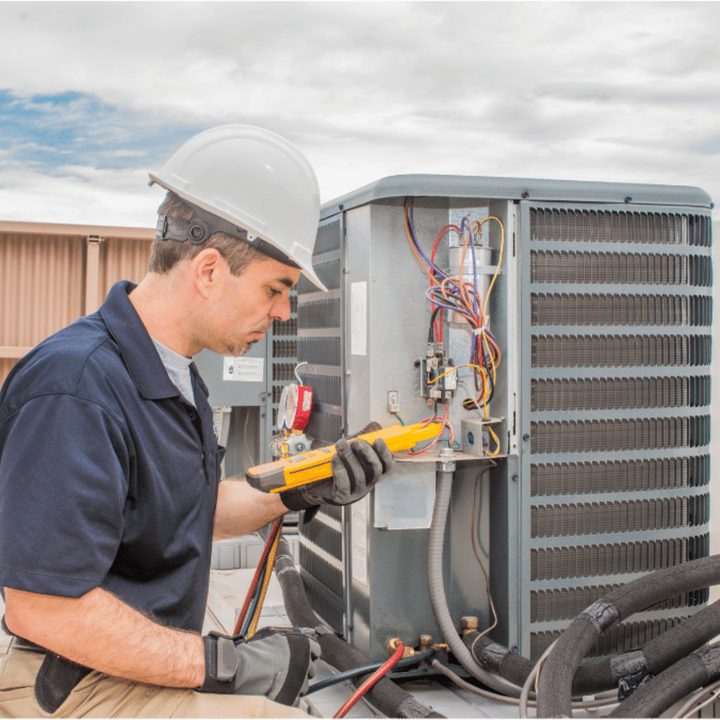 Tillsonburg Duct Cleaning certified duct cleaning technician on a service call in Tillsonburg, Ontario